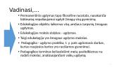 Edukologijos samprata (skaidrės) 9 puslapis