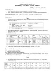 Dielektrikų elektrinių savybių įvairiuose kondensatoriuose tyrimas