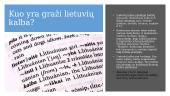 Lietuvių kalbos svarba 3 puslapis