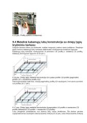 Kabamų lubų montavimas 14 puslapis