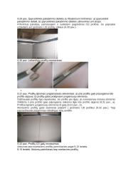 Kabamų lubų montavimas 20 puslapis