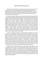Antikos mitų atspindžiai lietuvių literatūroje