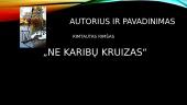 Knygos pristatymas „Ne karibų kruizas“ 2 puslapis