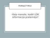 Reformacija ir kontrreformacija LDK 20 puslapis