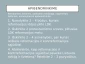 Reformacija ir kontrreformacija LDK 3 puslapis