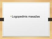 Logopedinis masažas
