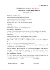 UAB „Rūbų rojus“ apibūdinimas ir veiklos dokumentai. Dokumentų valdymo projektinis darbas  10 puslapis