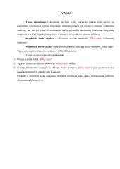 UAB „Rūbų rojus“ apibūdinimas ir veiklos dokumentai. Dokumentų valdymo projektinis darbas  2 puslapis