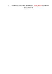 UAB „Rūbų rojus“ apibūdinimas ir veiklos dokumentai. Dokumentų valdymo projektinis darbas  5 puslapis