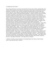 Ar tautiškumas dar vertybė?