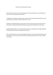 What Can You Do About Peer Pressure 