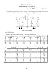 Dvipolio tranzistoriaus tyrimas ir matavimai