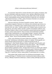 Miesto vaizdavimas grožiniuose kūriniuose