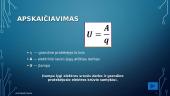 Elektrinė įtampa (skaidrės) 6 puslapis