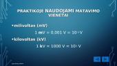 Elektrinė įtampa (skaidrės) 9 puslapis