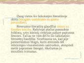 Renesanso literatūros bruožai 4 puslapis