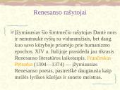 Renesanso literatūros bruožai 5 puslapis