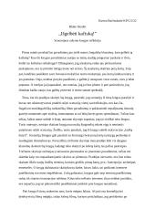 „Išgelbėti Kačiuką“ refleksija