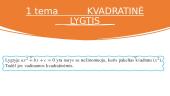 Kvadratinės lygtys su sprendimo pavyzdžiais 2 puslapis