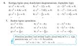Kvadratinės lygtys su sprendimo pavyzdžiais 14 puslapis