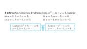 Kvadratinės lygtys su sprendimo pavyzdžiais 5 puslapis