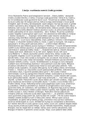 Liucija svarbiausia moteris Liudo gyvenime