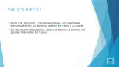 Skaidrės apie cheminį elementą Berilį 3 puslapis