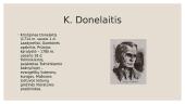 K. Donelaičio kontekstas, kūryba, vertybės 2 puslapis