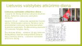 Lietuvos valstybinės šventės skaidrės 3 puslapis