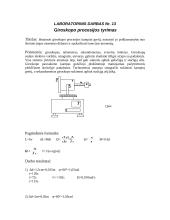 Giroskopo precesijos tyrimas naudojant tahometrą, sekundometrą ir svarelių rinkinį