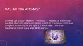Atomo sandara ir jos atsiradimo istorija. Izotopai 2 puslapis