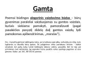Gamta poemoje „Metai“ 9 puslapis