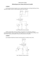 Hidraulinių pavarų schemų sudarymas bei analizė 1 puslapis