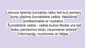 Žurnalistikos karjera 2 puslapis