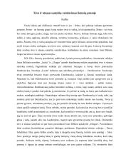 Tėvo ir sūnaus santykių vaizdavimas lietuvių prozoje 