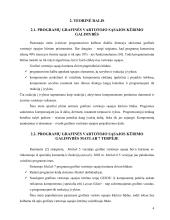 Kompiuterinių matematikos sistemų programų grafinės vartotojo sąsajos kūrimo galimybių analizė  3 puslapis