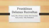 Franklinas Delanas Ruzveltas (skaidrės)