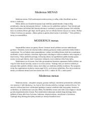 Modernus menas 2 puslapis