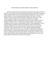 Kokios Renesanso vertybės aktualios ir šiomis dienomis?