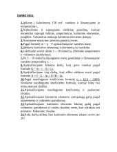 Kaitinimo elemento naudingumo koeficiento nustatymas 3 puslapis