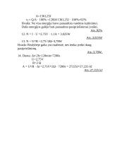 Kaitinimo elemento naudingumo koeficiento nustatymas 5 puslapis