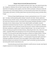 Žmogaus laikysena katastrofų laikotarpio literatūroje