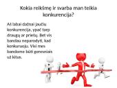 Konkurencijos reikšmė ir svarba mano gyvenime 2 puslapis