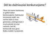 Konkurencijos reikšmė ir svarba mano gyvenime 3 puslapis