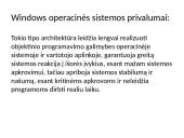 Šiuolaikinių kompiuterių programinė įranga 10 puslapis