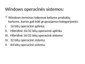 Šiuolaikinių kompiuterių programinė įranga 7 puslapis