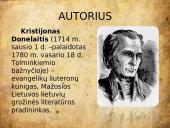 K. Donelaitis „Metai“ (skaidrės) 2 puslapis