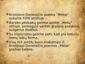 K. Donelaitis „Metai“ (skaidrės) 4 puslapis