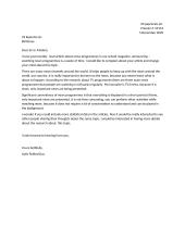 Letter to complain about the article