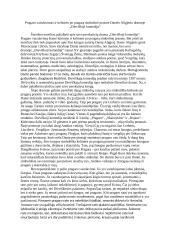 Pragaro vaizdvimas ir kelionės po pragarą simbolinė prasmė